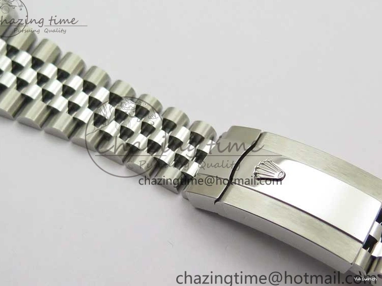 41 Gray Best Dial 904L VS3235 on 1:1 Jubilee VSF Edition DateJust SS 126330 Bracelet 0118